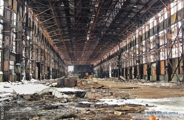 Уничтожение промышленности России.